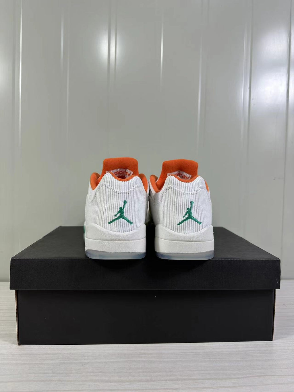 Air Jordan 5 Low Golf White Green CW4204-100 - product image from the listing.