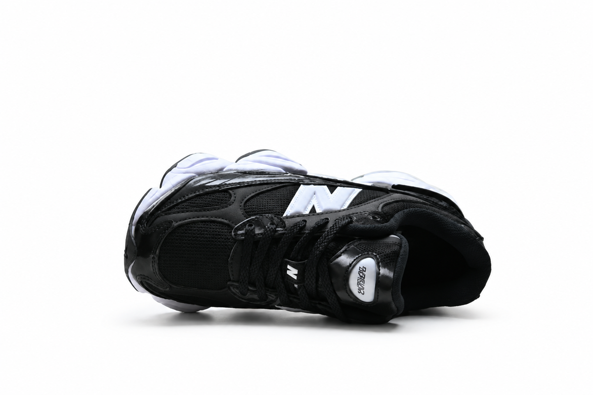 New Balance 9060 Black / White Chunky Sneakers