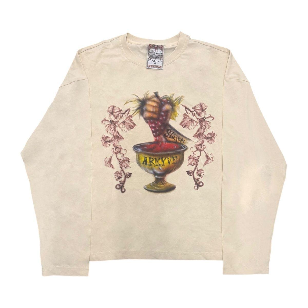 "Wine Label" Long Sleeve by Arkyve X Stryka — product image