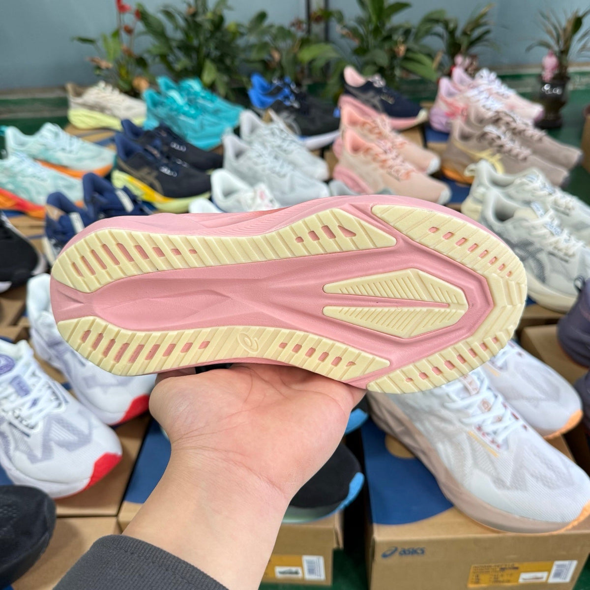 Nike H8 Running Sneakers in Pink and Navy - product image from the listing.
