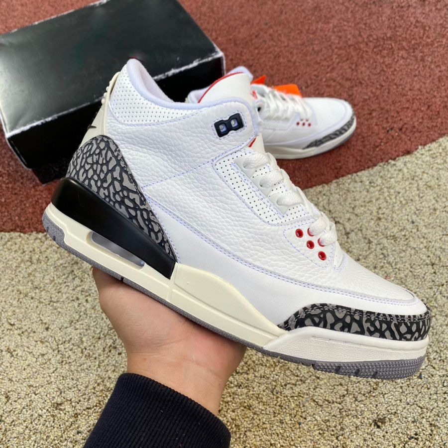 White Cement Reimagined — Jordan 3 Retro