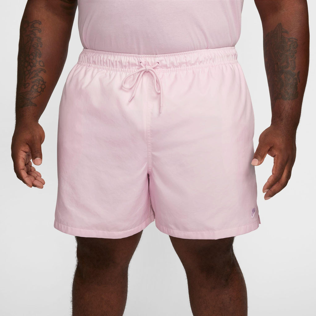 Pink Foam — Nike Club Woven Flow Shorts — product image