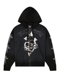 CROSSES BOXY ZIP HOODIE by ED HARDY — product image