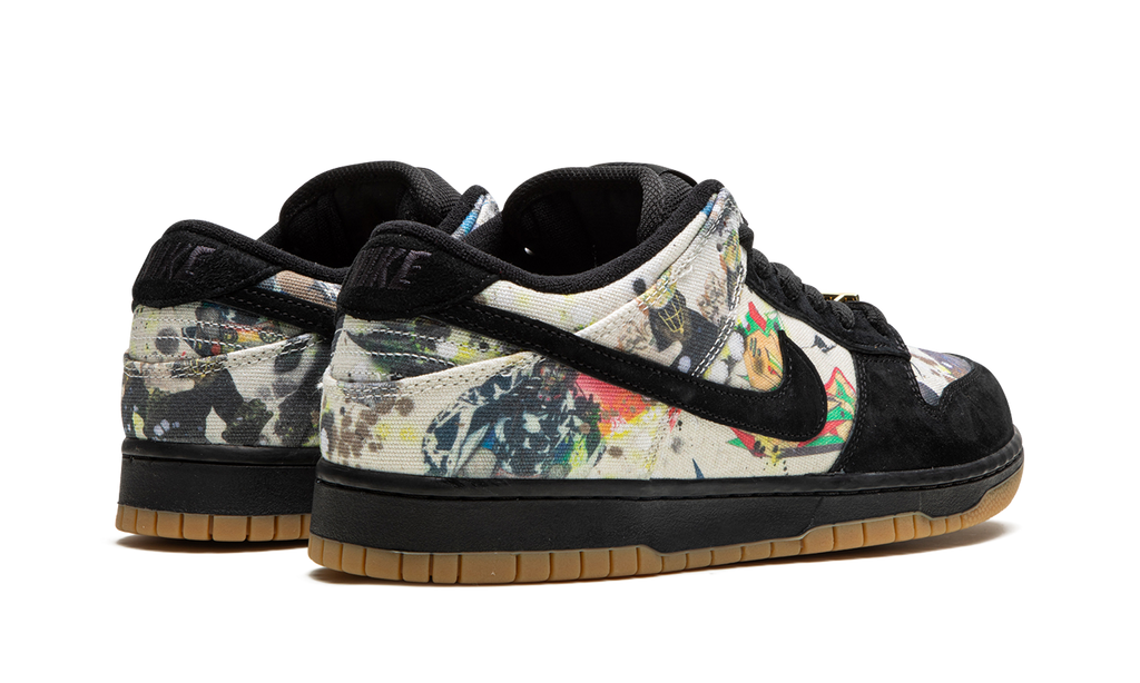 "Supreme - Rammellzee" SB Dunk Low FD8778 001 - product image from the listing.