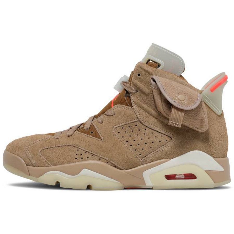 Travis Scott British Khaki — Jordan 6 Retro