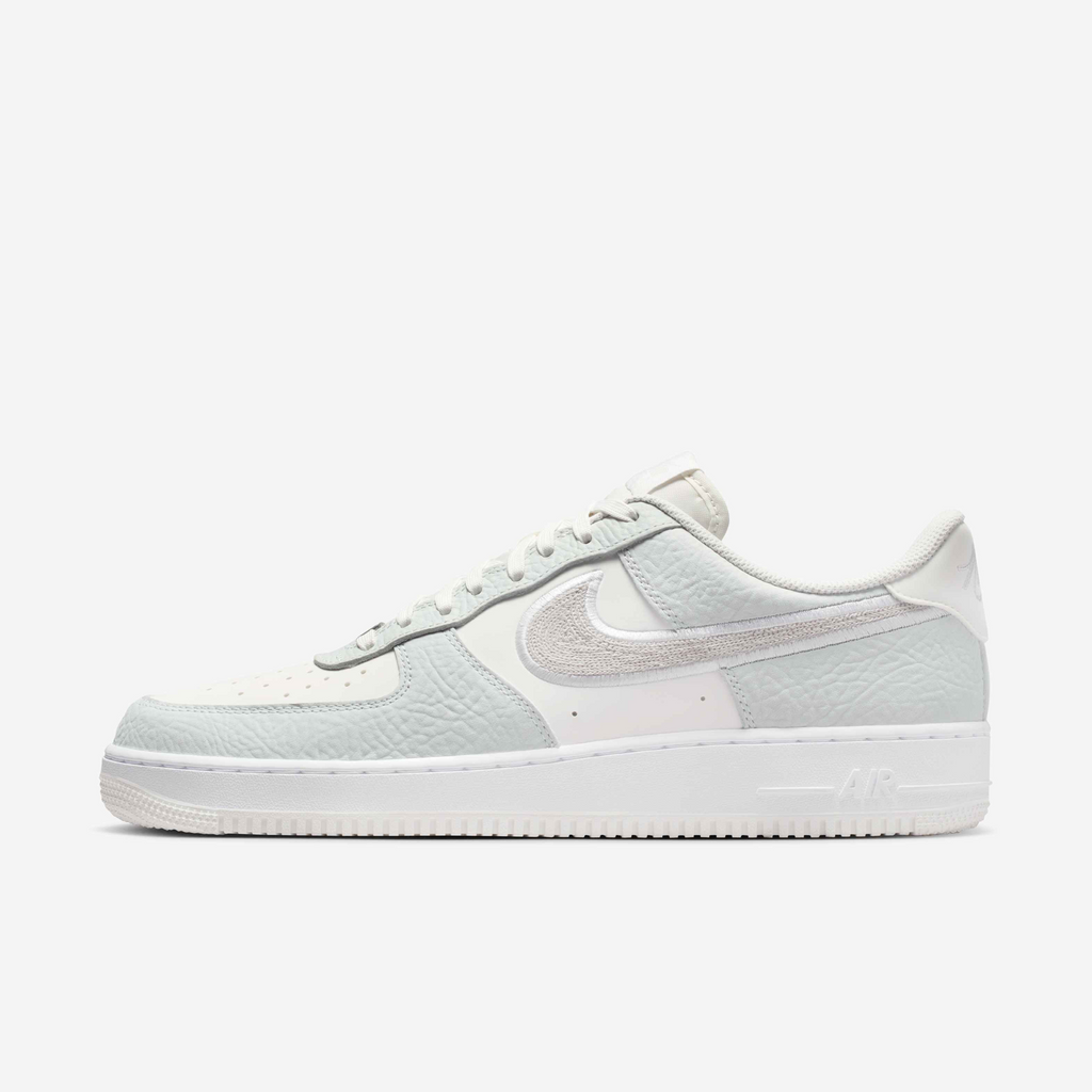07 LV8 'Peak White Wild Gray — Nike Air Force 1 IB6842-100