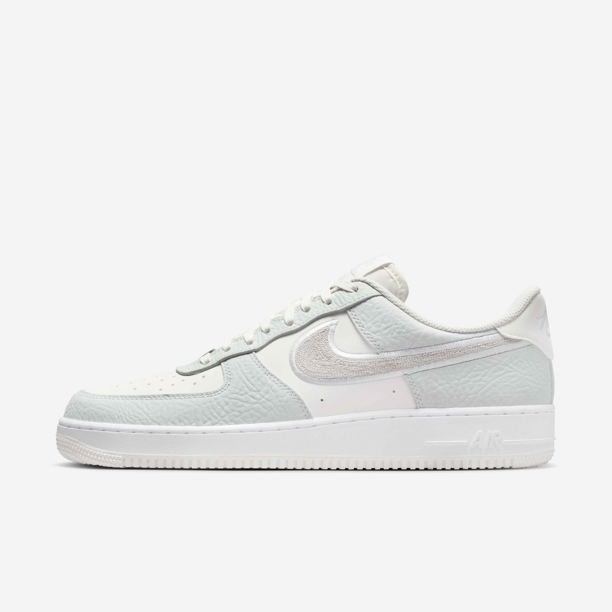 07 LV8 'Peak White Wild Gray — Nike Air Force 1 IB6842-100