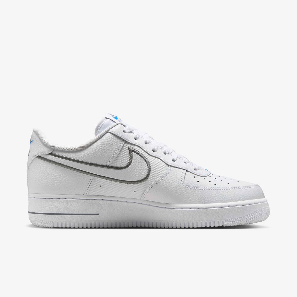 07 'White Photo Blue — Nike Air Force 1 Sneaker IB7677-100