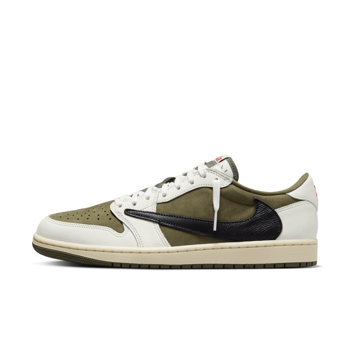 Medium Olive — Air Jordan 1 Retro Low OG SP x Travis Scott DM7866-200