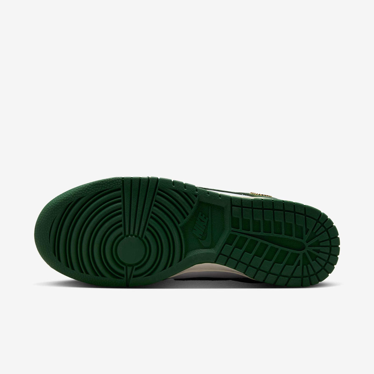 Gorge Green Gold Mini Swoosh — Nike Dunk Low IB4417-100