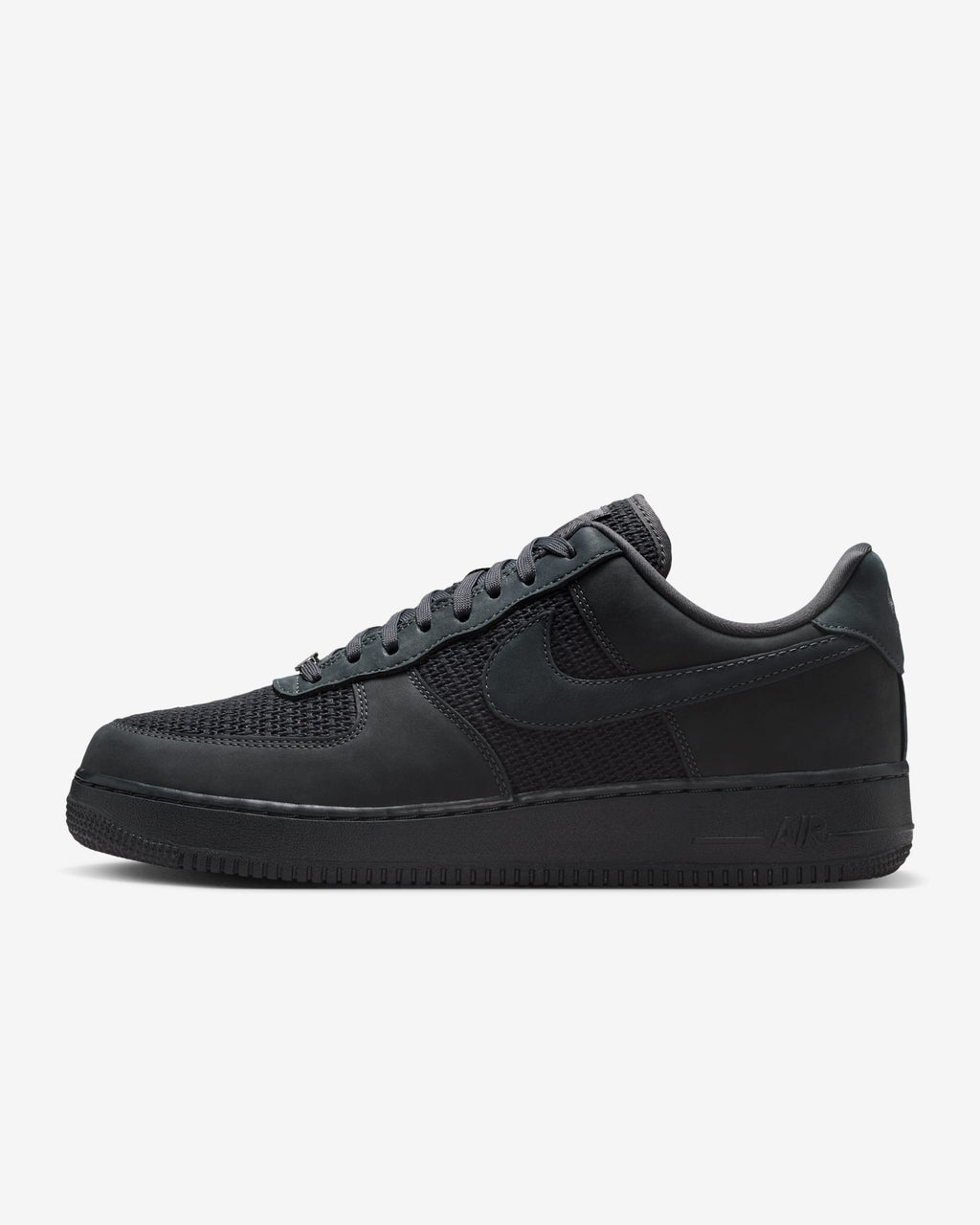 Anthracite — Nike Air Force 1 Low Woven Sneakers II9807-001