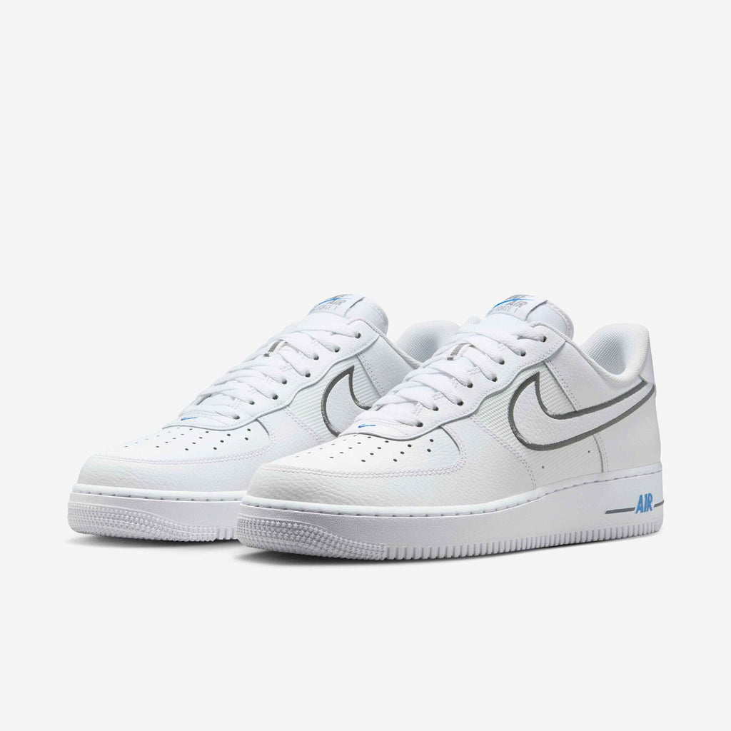 07 'White Photo Blue — Nike Air Force 1 Sneaker IB7677-100