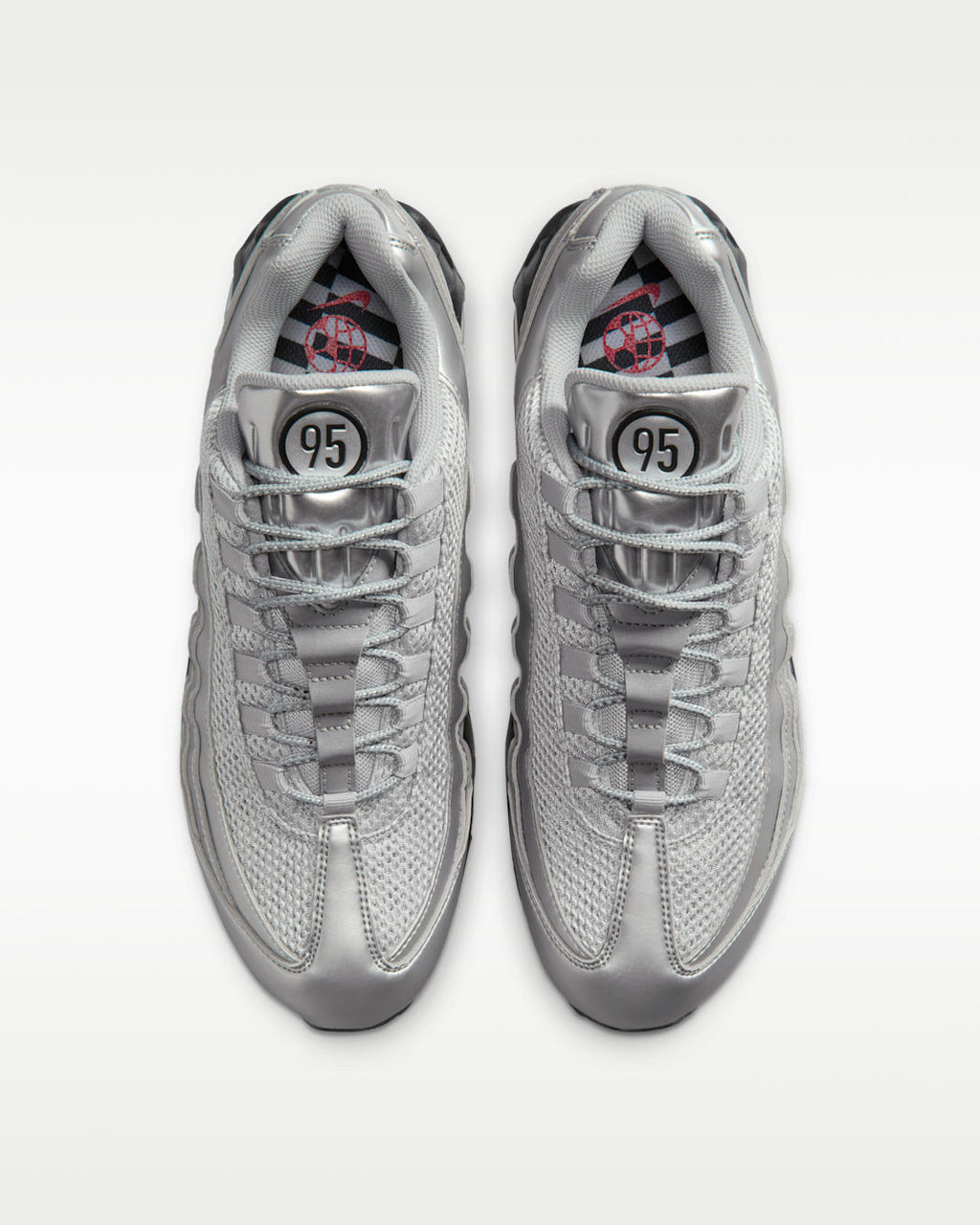 Black Metallic Silver — Nike Air Max 95 Total 90 IB6830-002