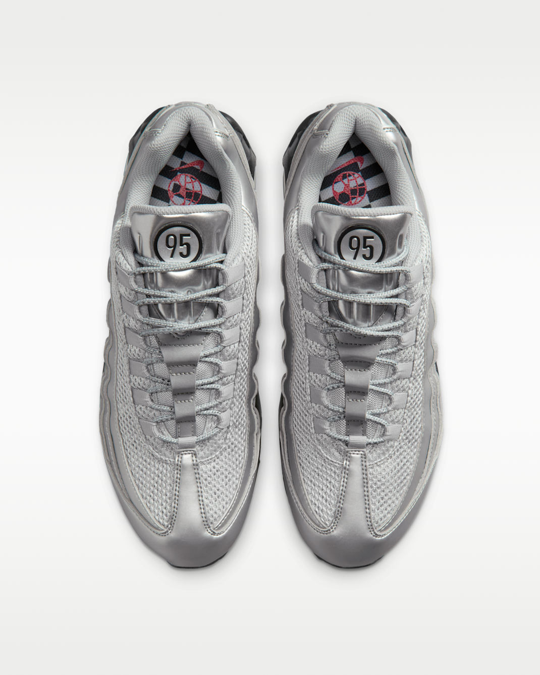 Black Metallic Silver — Nike Air Max 95 Total 90 IB6830-002