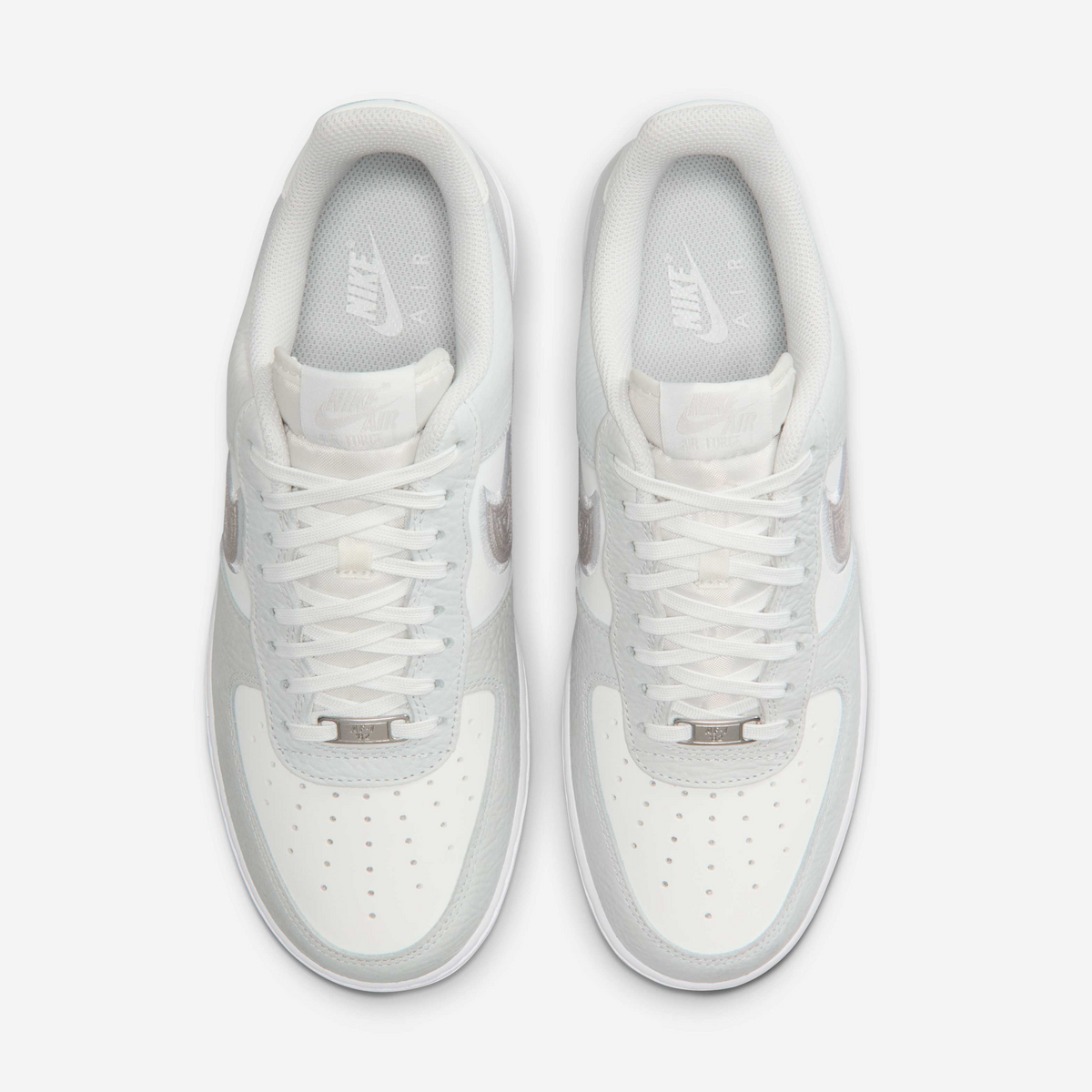 07 LV8 'Peak White Wild Gray — Nike Air Force 1 IB6842-100