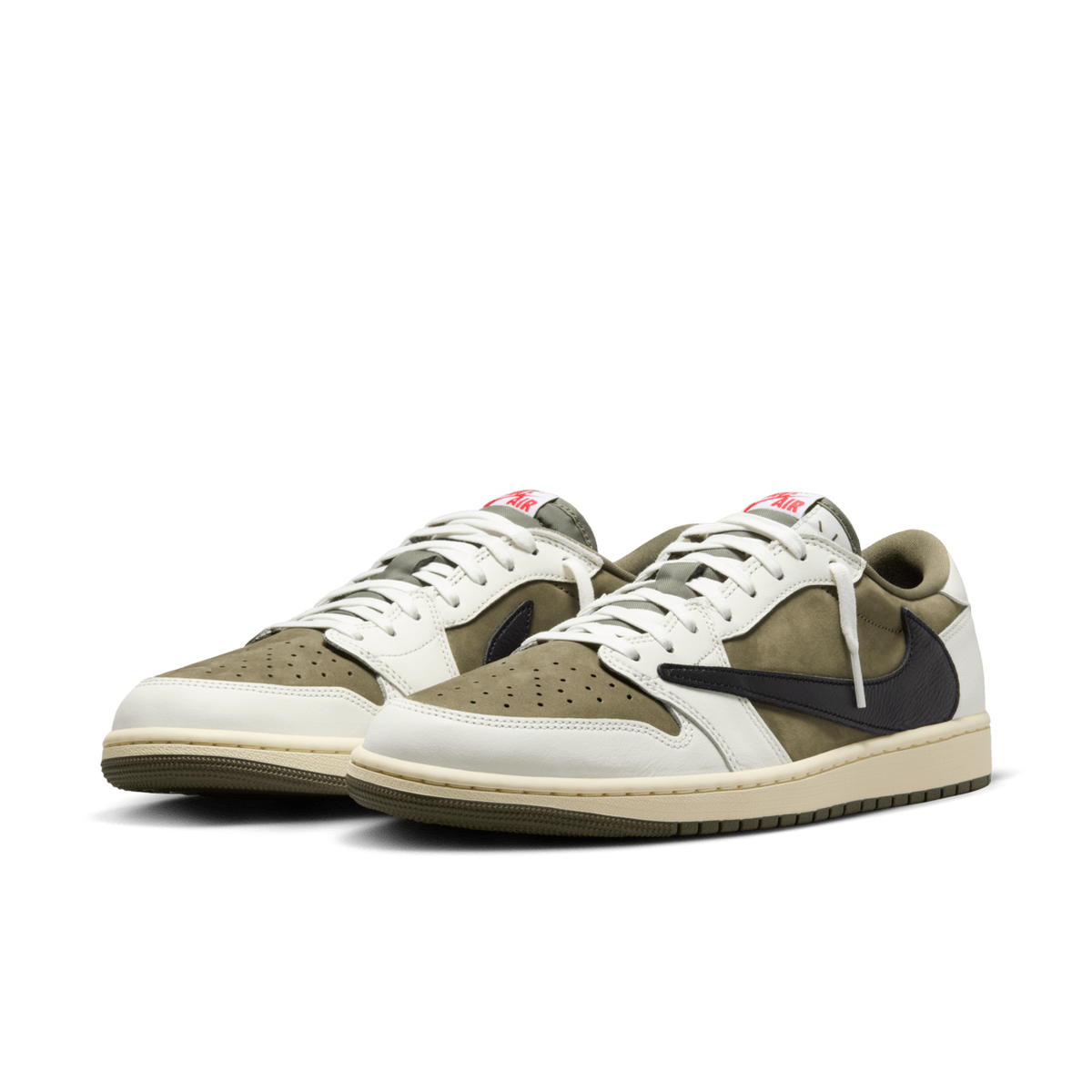 Medium Olive — Air Jordan 1 Retro Low OG SP x Travis Scott DM7866-200