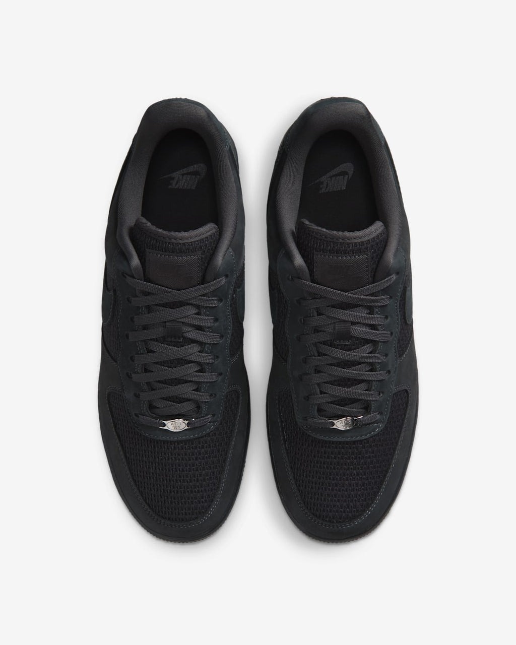 Anthracite — Nike Air Force 1 Low Woven Sneakers II9807-001