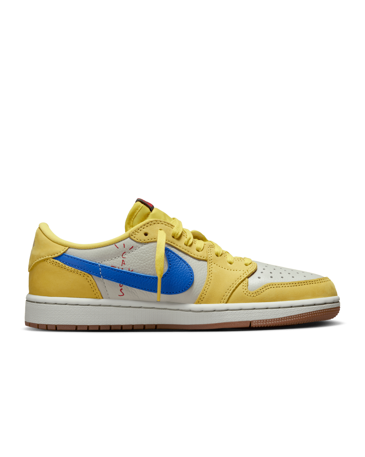 Canary — Air Jordan 1 Retro Low OG SP x Travis Scott DZ4137-700