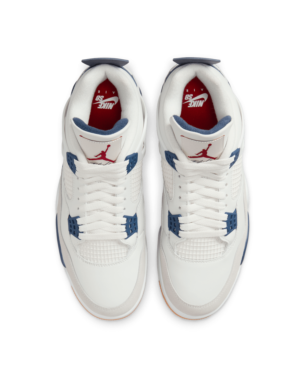 White Navy — Air Jordan 4 Retro SB Sneakers DR5415-100