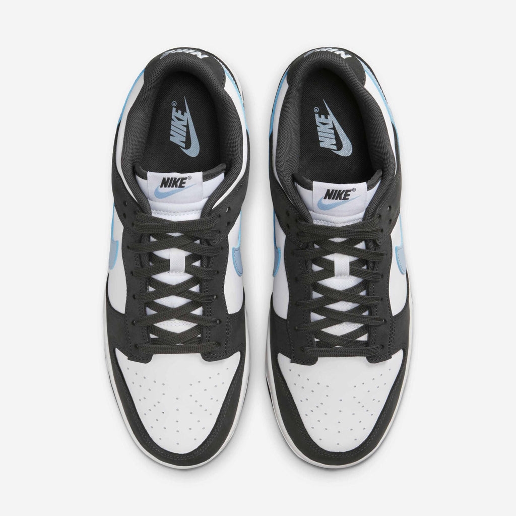 White Anthracite Light Armory Blue — Nike Dunk Low IB3079-100