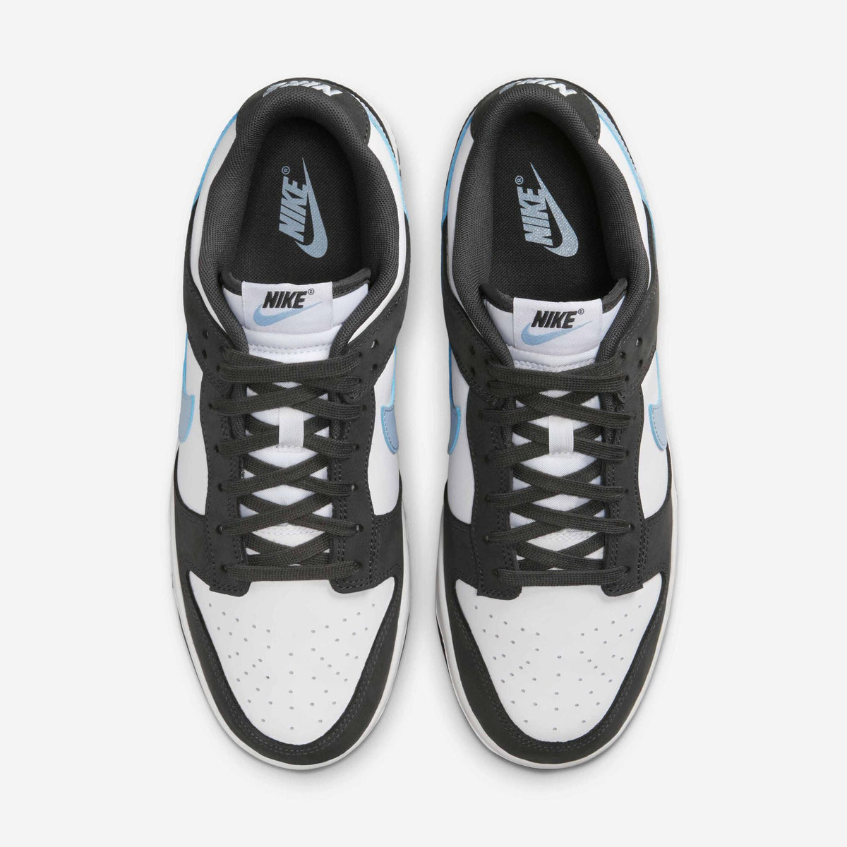White Anthracite Light Armory Blue — Nike Dunk Low IB3079-100