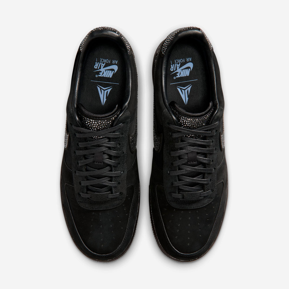 Black Metallic — Nike x Ja Morant x Swarovski Air Force 1 Low IQ9772-001