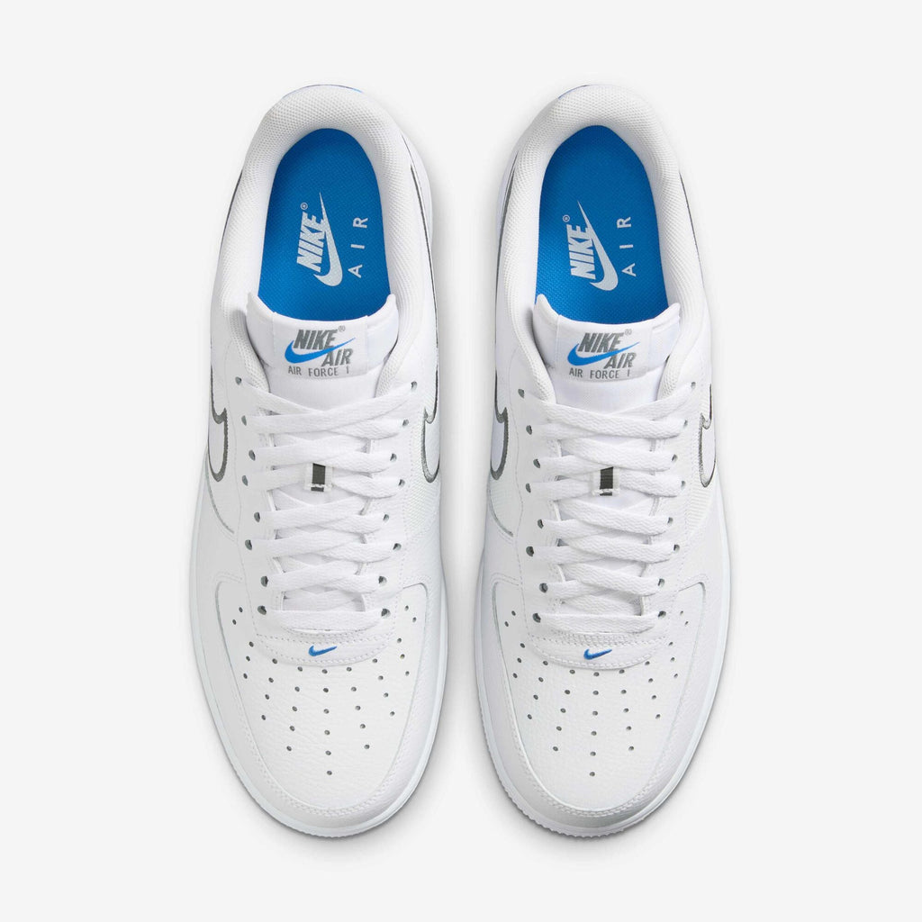 07 'White Photo Blue — Nike Air Force 1 Sneaker IB7677-100