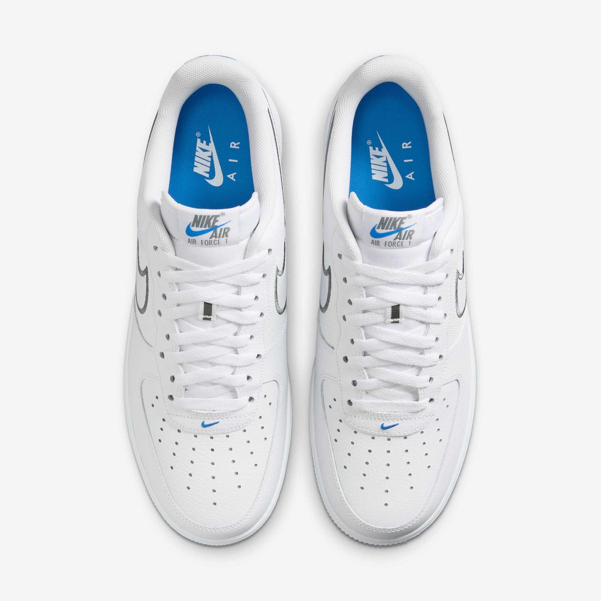 07 'White Photo Blue — Nike Air Force 1 Sneaker IB7677-100