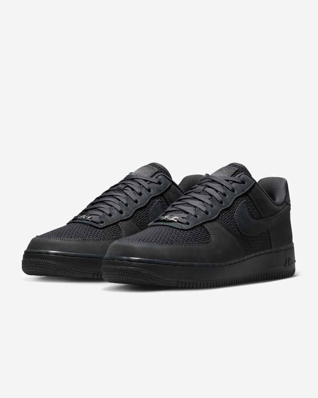 Anthracite — Nike Air Force 1 Low Woven Sneakers II9807-001