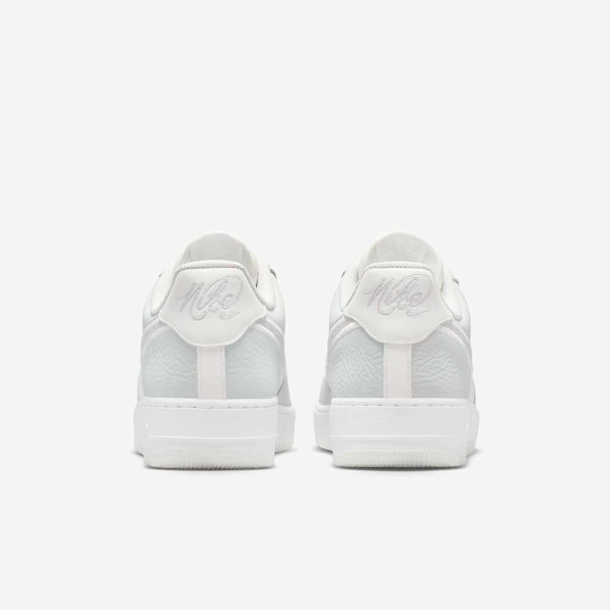07 LV8 'Peak White Wild Gray — Nike Air Force 1 IB6842-100