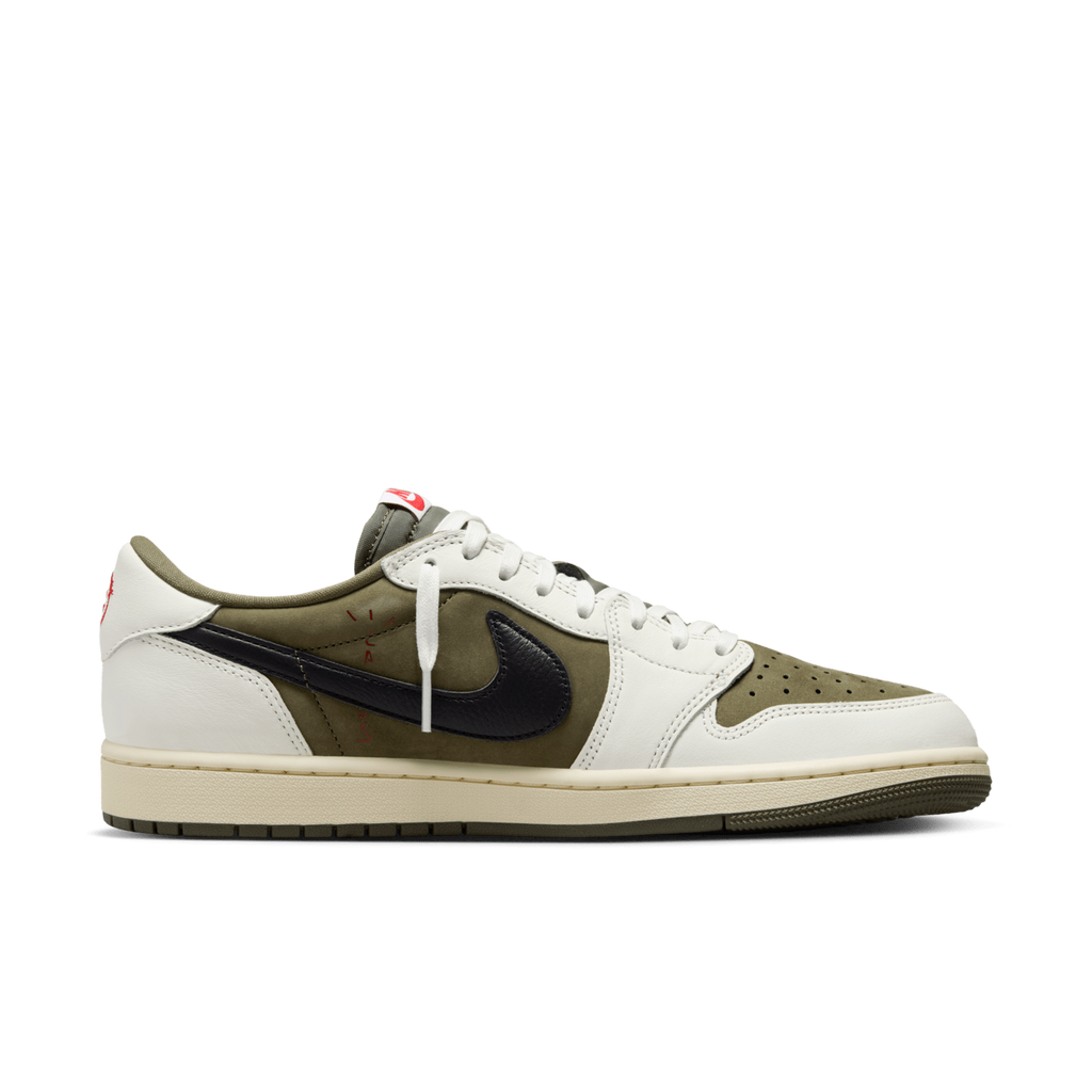 Medium Olive — Air Jordan 1 Low x Travis Scott DM7866-200