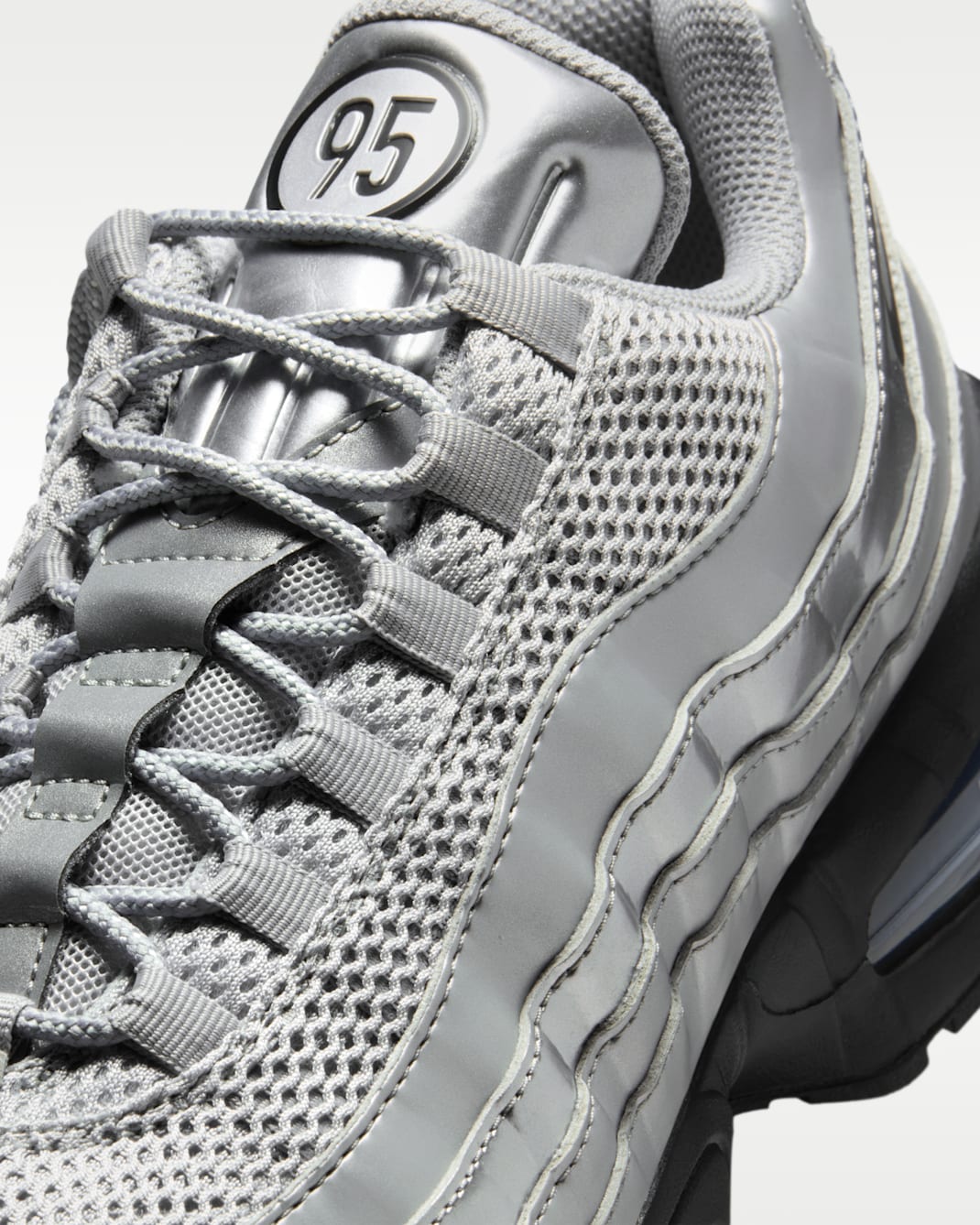 Black Metallic Silver — Nike Air Max 95 Total 90 IB6830-002