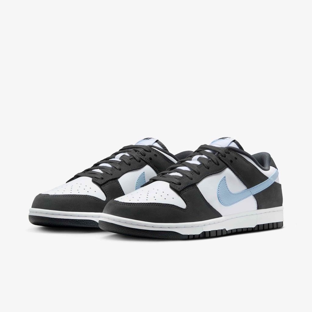 White Anthracite Light Armory Blue — Nike Dunk Low IB3079-100