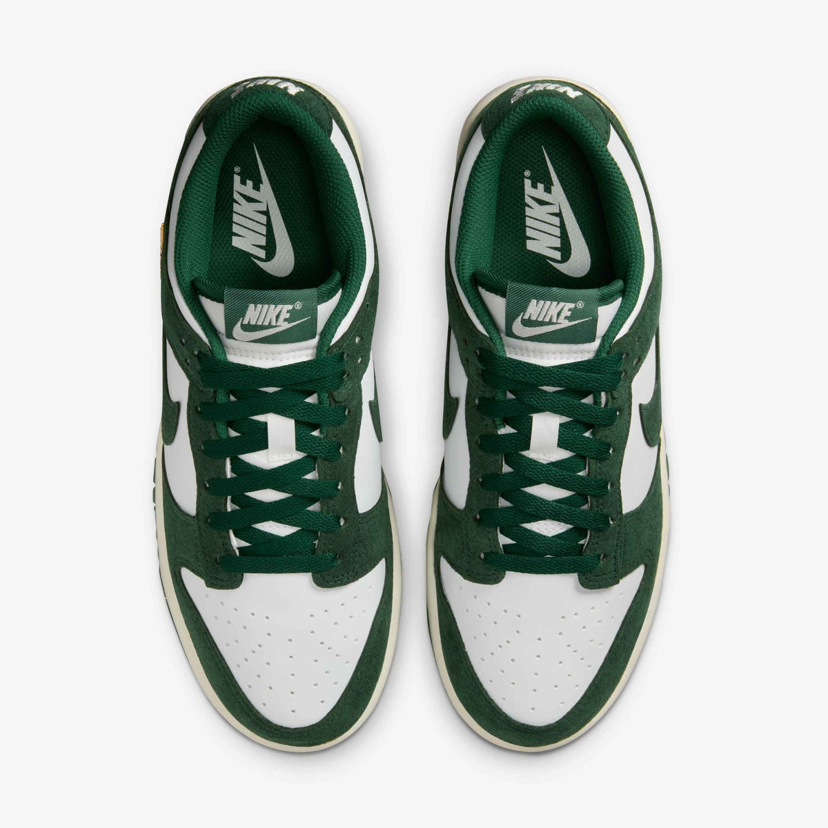 Gorge Green Gold Mini Swoosh — Nike Dunk Low IB4417-100