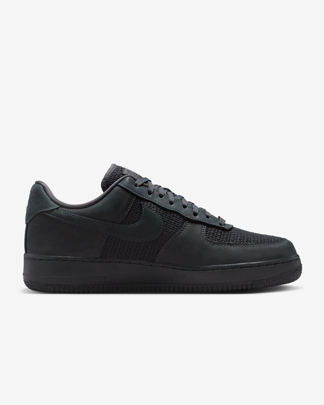 Anthracite — Nike Air Force 1 Low Woven Sneakers II9807-001