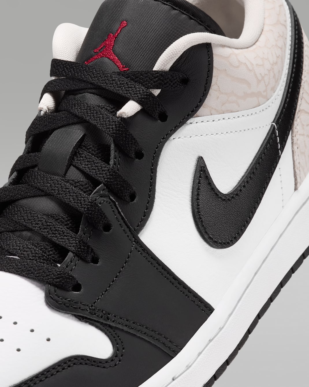 Black White Light Orewood Brown — Air Jordan 1 Low SE IQ5490-007