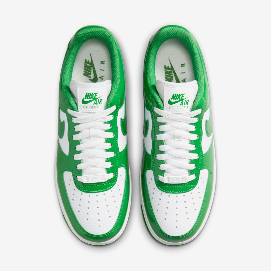 07 'Kelly Green Patent — Nike Air Force 1 Sneaker FJ4801-300