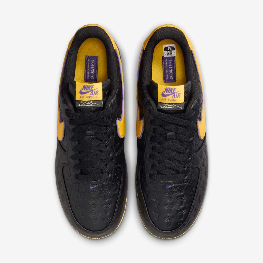 Lakers Away — Nike x Kobe Bryant Air Force 1 Low HV5122-001