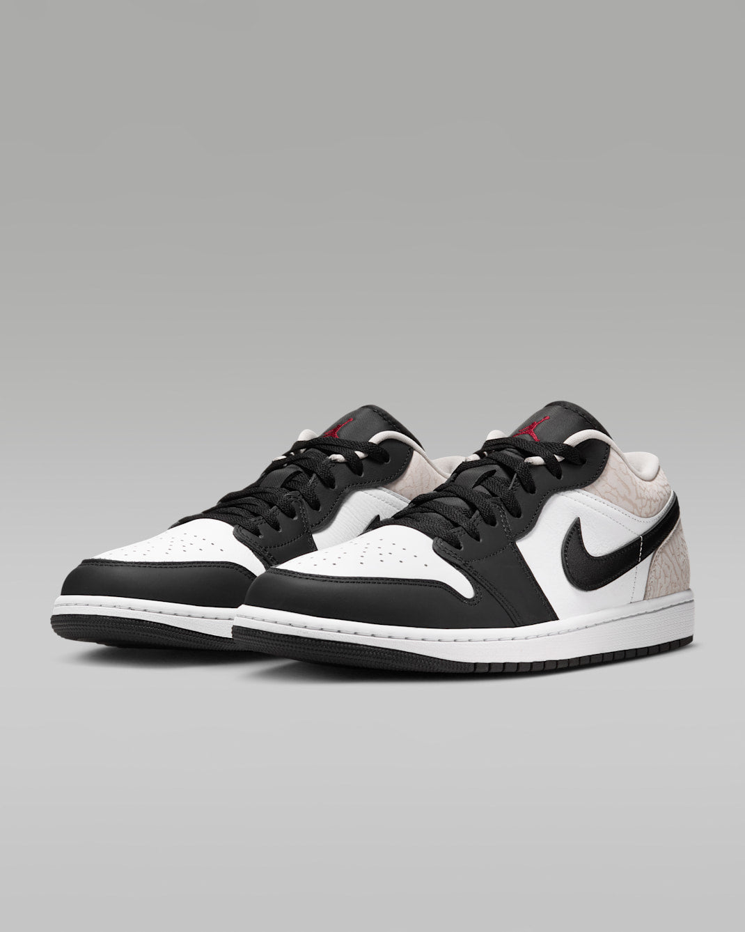 Black White Light Orewood Brown — Air Jordan 1 Low SE IQ5490-007