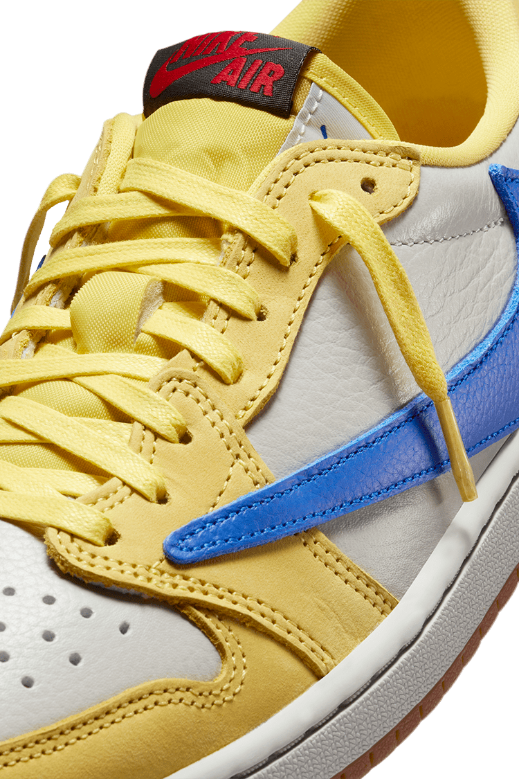Canary — Air Jordan 1 Retro Low OG SP x Travis Scott DZ4137-700