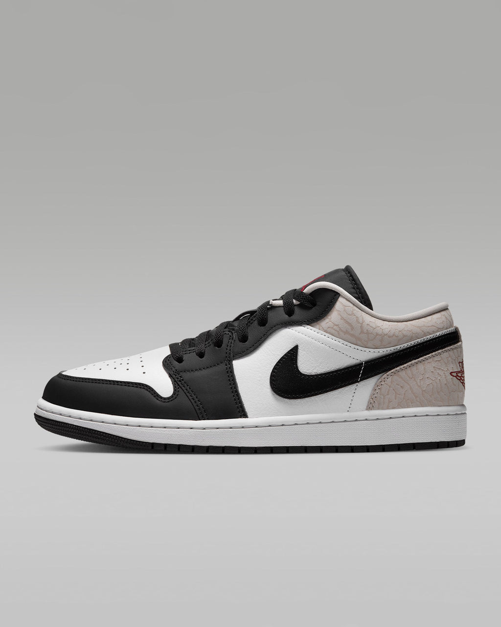 Black White Light Orewood Brown — Air Jordan 1 Low SE IQ5490-007