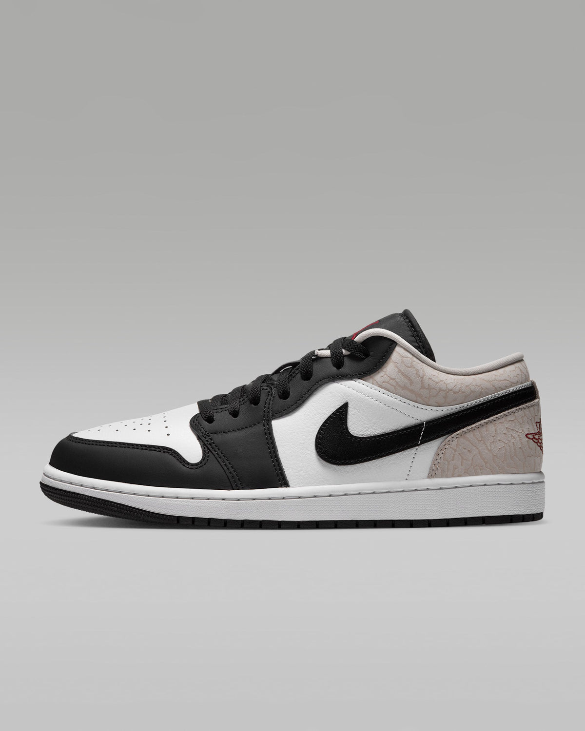 Black White Light Orewood Brown — Air Jordan 1 Low SE IQ5490-007