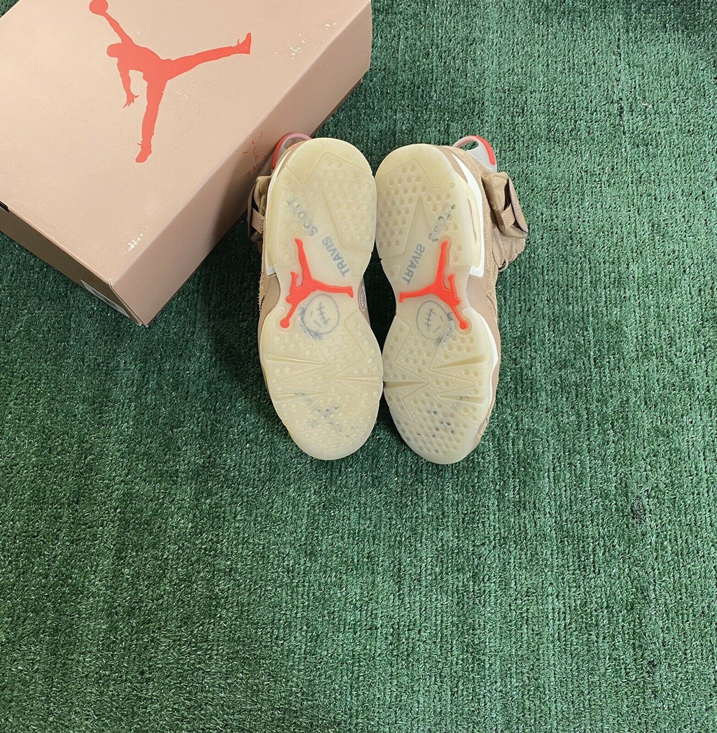 Travis Scott British Khaki — Jordan 6 Retro