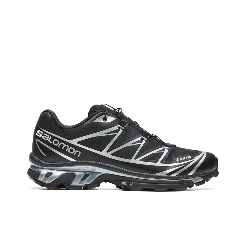 Salomon XT-6 GTX Black / Silver Sneakers