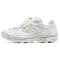 Salomon XT-6 White Tonal Sneakers