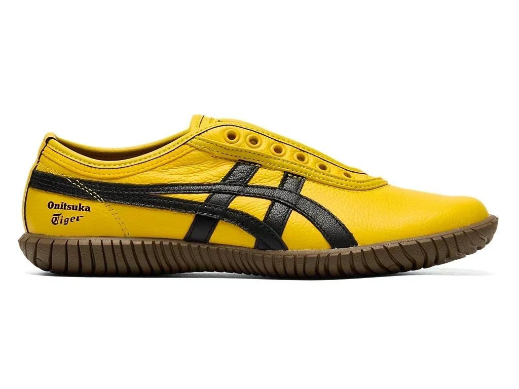 Onitsuka Tiger TSUNAHIKI SLIP-ON 1183C529 750 SUNFLOWER in YELLOW BLACK - product image from the listing.
