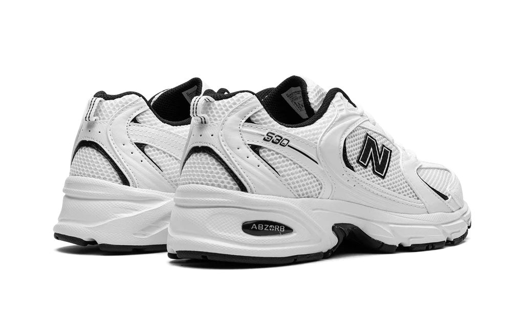 New Balance 530 White/Black Sneakers - MR530EWB