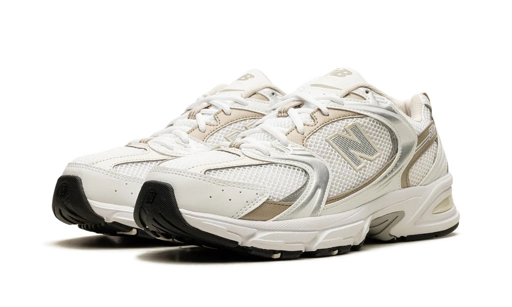 New Balance 530 White/Stoneware/Linen Men's Sneakers - MR530RD