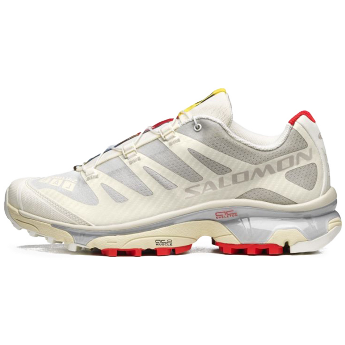 Salomon XT-4 OG Cream / Grey / Red Sneakers