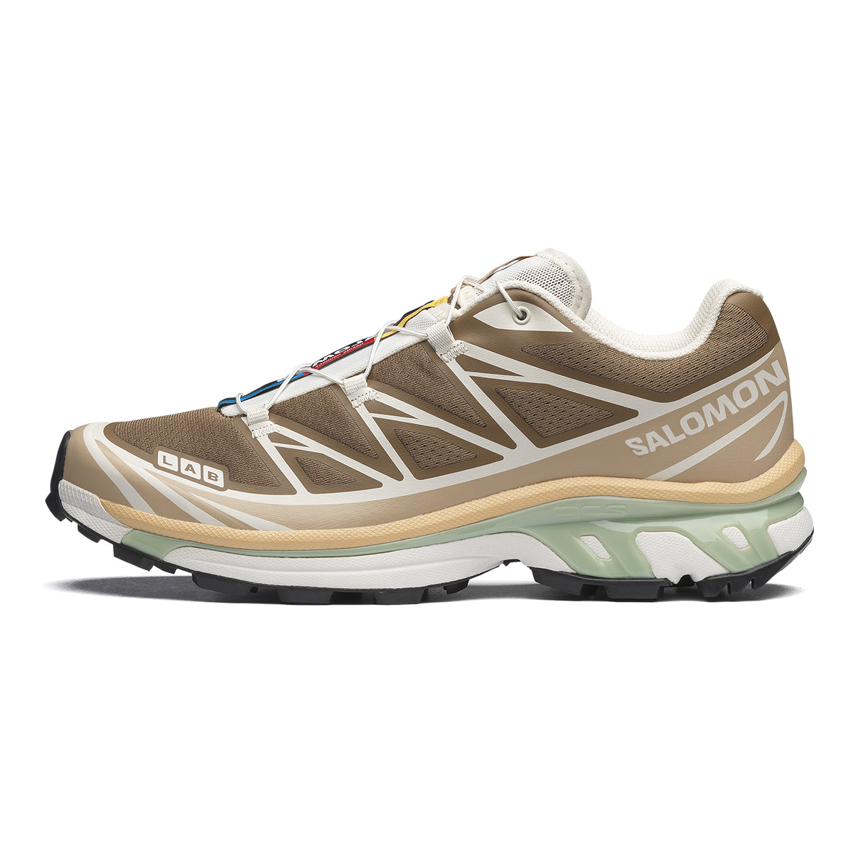 Salomon XT-6 Brown / Cream / Sage Sneakers